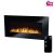 Home FKK 3000 smart electric fireplace with remote control and WiFi