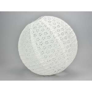Papír lampion csipkés 30cm