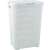 Кош за пране CURVER "Style" 60L с ефект ратан, бял
