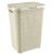 Кош за пране CURVER STYLE с ратанов ефект, 60L, мръсно бяло