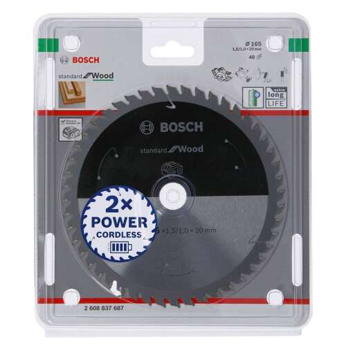 Bosch Körfűrészlap - 2608837687 - Fa - (Méret) 48097704