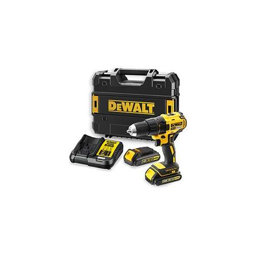 Комплект акумулаторна бормашина DeWALT DCD777S2T-QW с две батерии и зарядно устройство в куфар