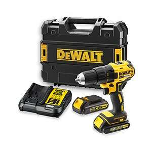 DEWALT Mașină de găurit/înșurubat cu acumulator 18 V (2 x 1,5 Ah + încărcător + TSTAK) DCD777S2T