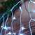 DL Combo 210 LED Cool White Outdoor Christmas Curtain Lights, without power adapter
