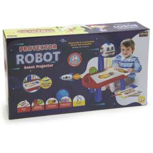 Robotos projektor és rajztábla gyerekeknek - 3 db slide, 12 db filctoll és 24 db minta 71515365 Kreatív Játékok - 10 000,00 Ft - 15 000,00 Ft