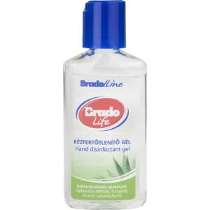 BRADO Bradolife kézfertőtlenítő gél - Aloe Vera (50 ml) 