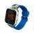 Sonic the Hedgehog LED digital watch with blue silicone strap and Sonic characters on the strap