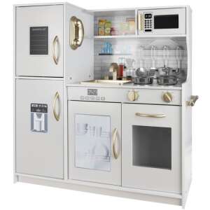 Jucărie Bucătărie din lemn pentru copii cu accesorii + set de ceai din lemn 51507433 - Bucatarie pentru copii