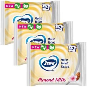 Vlhký toaletný papier Zewa Almond Milk 3x42ks