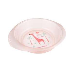 Canpol Afrika műanyag tál 320 ml (4h+) - Rózsaszín 48125647 Gyerek tányér, evőeszköz, étkészlet