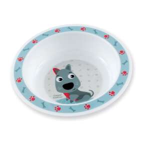 Canpol Cute Animals műanyag tál 270 ml (4h+) - Kutyus 48125653 Gyerek tányér, evőeszköz, étkészlet