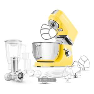 Sencor STM6356YL 1000 W, 8 fokozat, LED sárga-inox konyhai robotgép