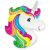 Szivárványos Unikornis Fólia Lufi - Party Dekoráció