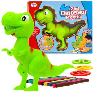 Dinoszaurusz T-rex projektor + tollak 48166720 Rajztáblák, írótáblák - Projektor