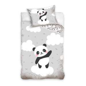 Panda mintás baba baba ágynemű szett, 100x135 és 40x60 cm-es 48192791 