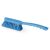 Igeax blue cleaning brush with handle for food industry