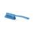 Igeax hand brush for cleaning, blue bristles, medium handle