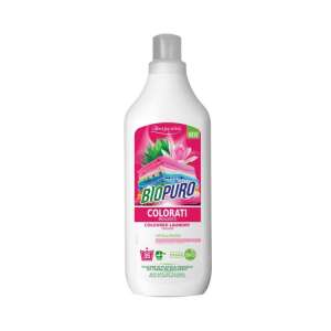 Biopuro Colorati Biologico płynny detergent do prania kolorowych ubrań, 1000ml - Detergent