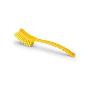 Жълта четка за почистване с дълга дръжка, марка Igeax - Домакински съдове