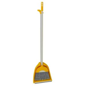 Praktikus Takarító Szett - Sárga Seprű és Szemétlapát - 110cm 122508640 - Partvis & Seprű és Partvis fej