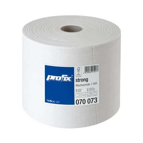 PROFIX STRONG priemyselný utierací valec, 500 listov, biely, 1 valec