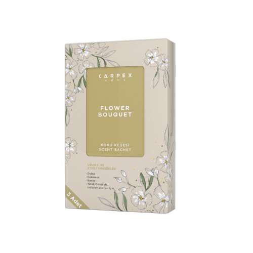Ароматни сашета Carpex Home Flower Bouquet, 3 броя, аромат лавандула