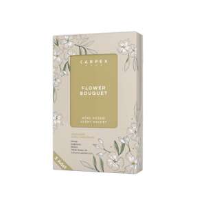 Carpex Home Flower Bouquet Duftbeutel, 3er Pack, Lavendel Duft - Lufterfrischer
