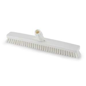 Четка за почистване на подове Igeax с ширина 45 cm, бяла, идеална за почистване на подове и стени в хранителната промишленост - Домакински съдове