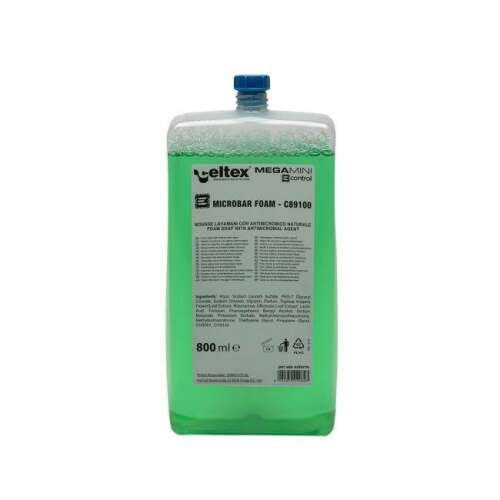 Celtex E-Control antimikrobiális hatású habszappan, 800 ml 105785909