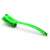Grüne Igeax Handbürste mit langem Griff, 0,5 mm Borsten