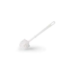 Biela toaletná kefa s dlhou rukoväťou - Čistiace zariadenia
