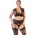 Cottelli Curves Plus Size Csipke Fürdőruha Szett - Fekete 48215126