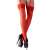 Cottelli piros csipkés harisnya fűzővel