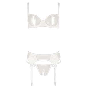 Abierta Fina fehérnemű szett elülnézet - Abierta Fina