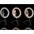 Tracer Ring Light 10W with adjustable color temperature, mini tripod