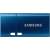Samsung 256GB USB Type-C Flash-Laufwerk, blau, Vorderansicht