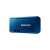 Samsung 256GB USB Type-C Flash-Laufwerk, blau, Seitenansicht