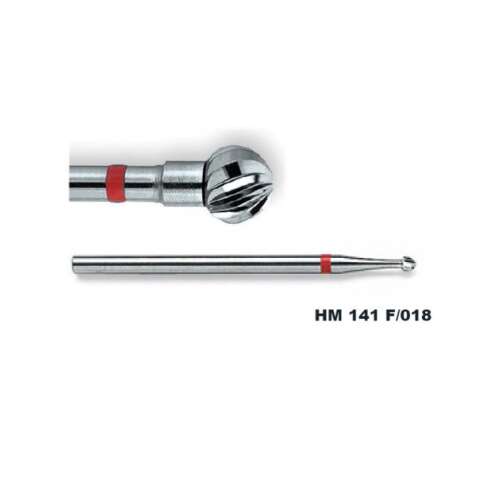 HM141 F/018 Keményfém Gömb Marófej, 50.000 fordulat/perc, köröm művészethez, manikűrhöz, pedikűrhöz