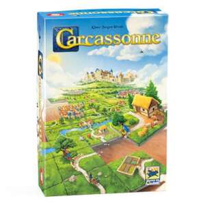 Carcassonne társasjáték, új kiadás, két mini kiegészítővel, 2-5 játékosnak, 10 éves kortól - Nono