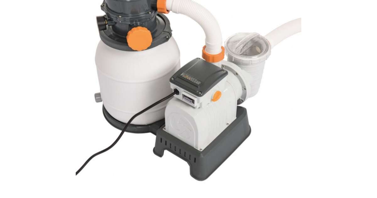 Bestway Flowclear 58497 homokszűrő szivattyú, 5678 L / h teljesítmény ...