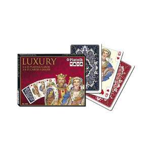 Piatnik Luxus römi kártya Luxury minta 2x55 lap (216749) 48218938 "Minnie"  Kártyajátékok