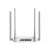 Mercusys MW325R vezeték nélküli router, fehér, 300Mbps, 4 antenna, hátsó nézet, portok