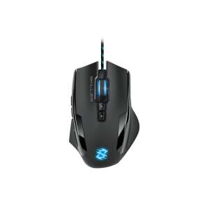 Sharkoon Skiller SGM1 optische Gaming-Maus, schwarz, Vorderansicht - Omron