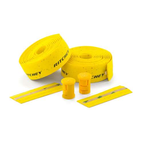 Ritchey kormánybandázs, sárga, parafa, végdugókkal
