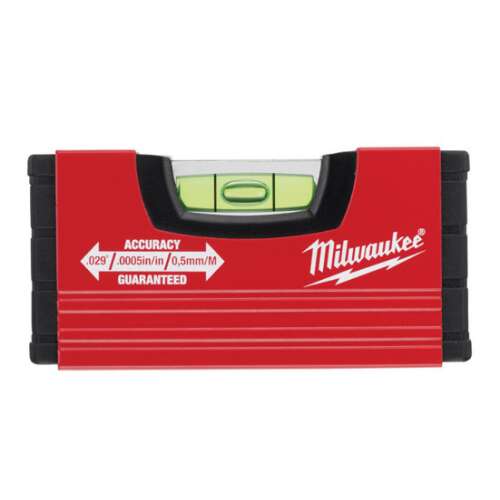 Milwaukee MINIBox 10cm level, red, accurate, guaranteed