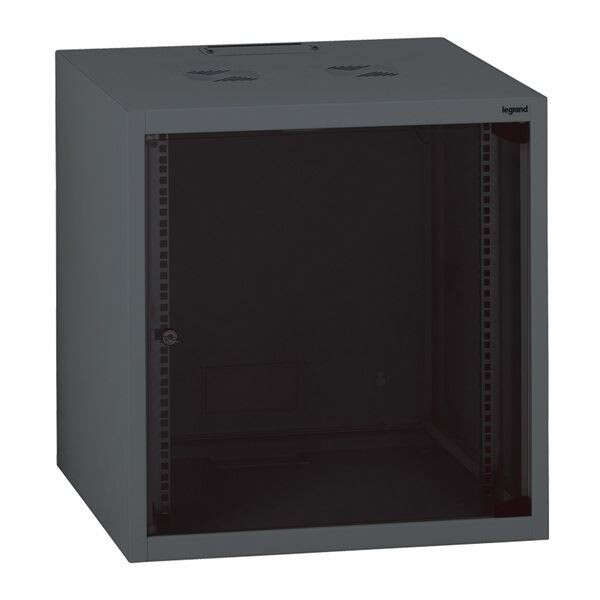 Legrand Linkeo 6U 19" fali Rack szekrény 600x400mm antracits...