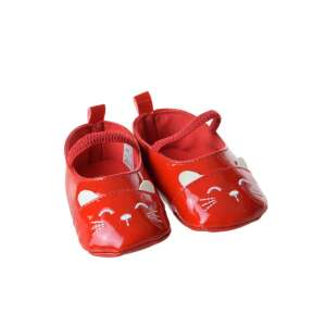 Grain de blé piros, cicás baba kocsicipő – 19/20 EU 48255192 Puhatalpú cipő, kocsicipő