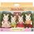 Sylvanian Families Csokoládé Nyuszi Család - 4 figura 133730683