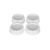Vibration-Dampening, Anti-Slip, Noise-Reducing Washers for Washing Machines, 4 pcs 82027402