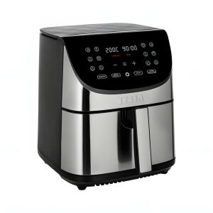 Tesla AirCook Q70 XXL Air Fryer, 8L capacity, black and stainless steel finish - Tesla Air fryer